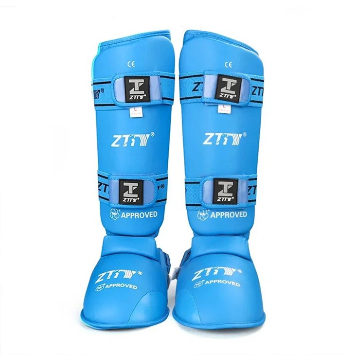 karate shin and instep guard