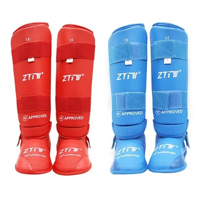 Guardas de etapa de canela de alta qualidade para karatê