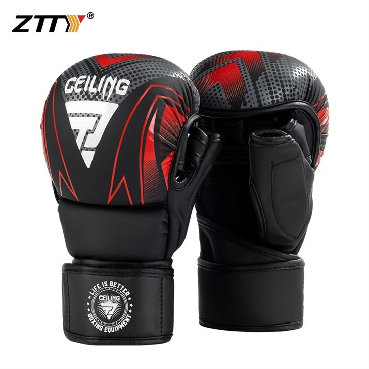 LUVAS MMA DE MEIO DEDO 7OZ